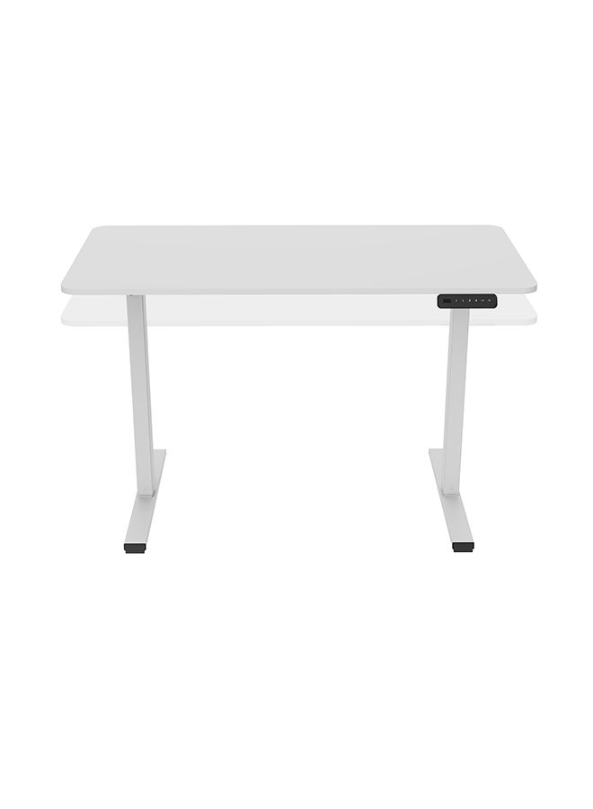 Flexispot مكتب قائم أساسي، مكتب قائم قابل للتعديل في الارتفاع مع وحدة تحكم ذاكرة، سطح مكتب 120*60 سم، مكتب كهربائي للجلوس والوقوف للعمل والمنزل - Image 2